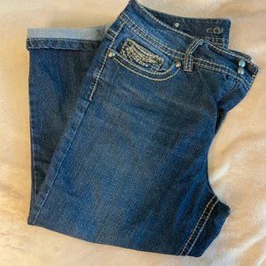 EUC Crop CB jeans